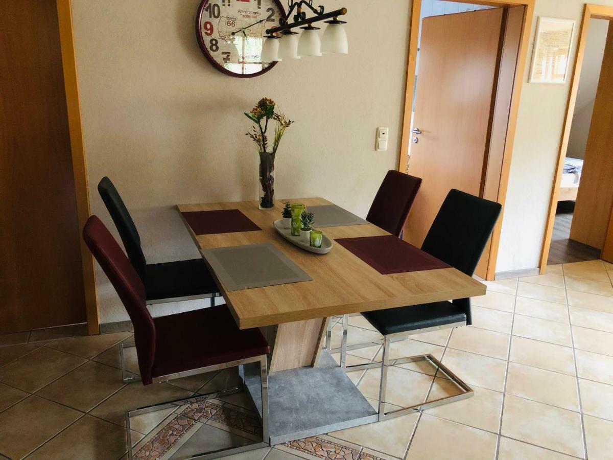 Ferienwohnung Blumenland エクスタータール エクステリア 写真